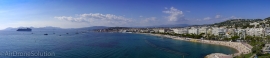 Vue panoramique de Cannes